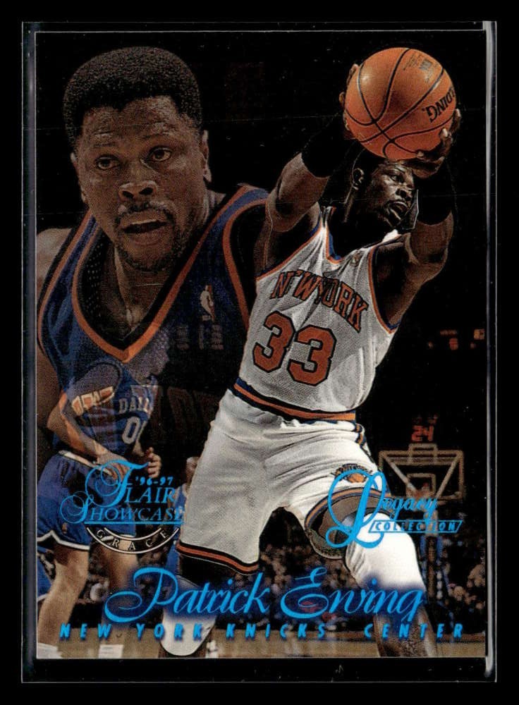 1996-97 Flair Showcase Patrick Ewing Legacy Collection Row 1 Grace /150 IC991