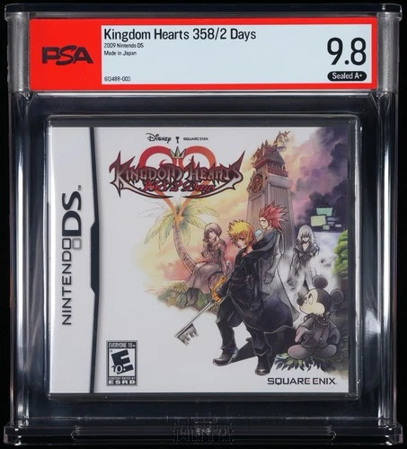 PSA 9.8 A+ Kingdom Hearts 358/2 Days Nintendo DS 2009 Sealed New Graded Mint
