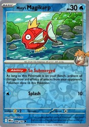 Misty's Magikarp 048/182 Reverse Holo Destined Rivals