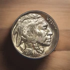 1938 D, Indian Head, Buffalo Nickel, BU, Brilliant Uncirculated