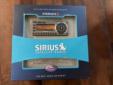 SIRIUS Starmate 3 Plug  Play Satellite Radio  Vehicle Kit New Open Box Item