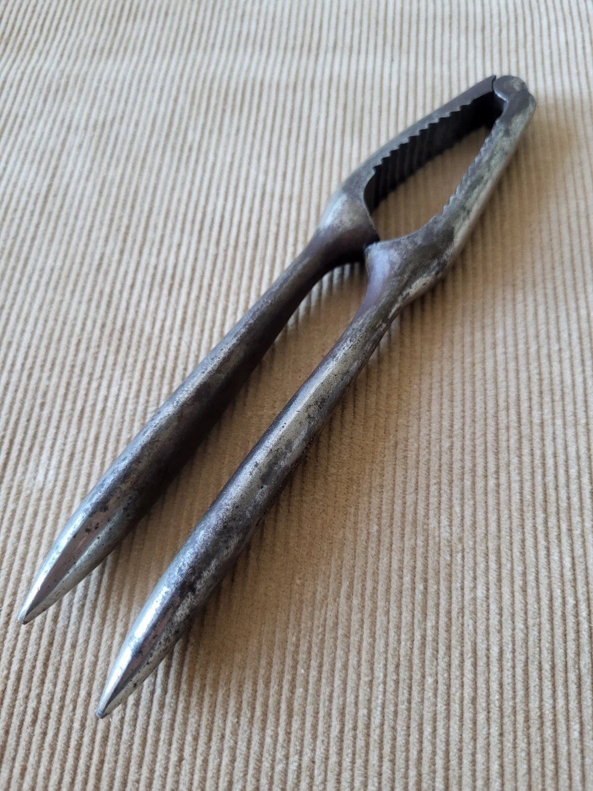 Victorian Forged Steel Nutcracker London Primitive Gothic Kitchenalia Tool