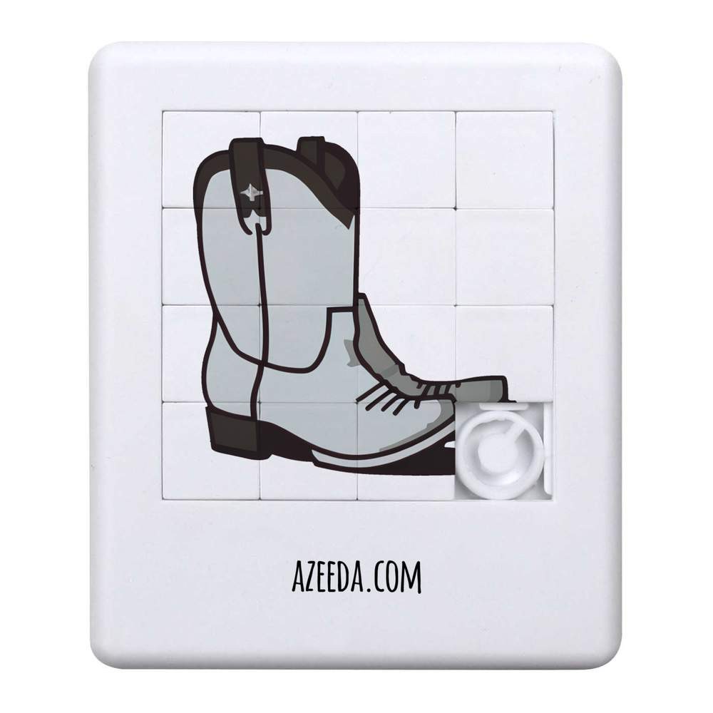 'Texas Cowboy Boots' Sliding Puzzle (PZ00027942)