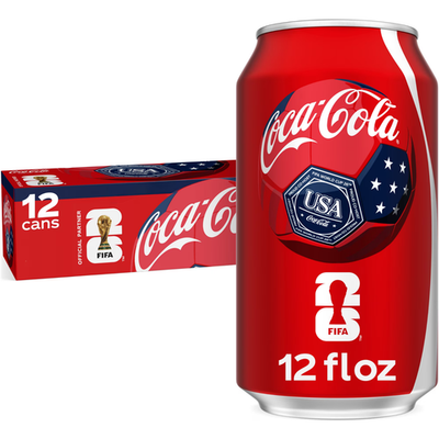 #ad Coca Cola Soda Pop Fridge Pack Cans 12 fl oz 12 Pack $6.00