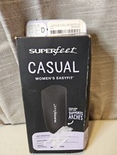 Superfeet Women Casual Easyfit Arch Insoles Size D 8.5 - 10 New