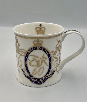 Dunoon Fine Bone China, Queen Elizabeth II Diamond Jubilee 2012 Mug Lomond