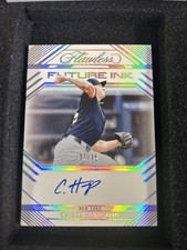 2024 Panini Flawless Baseball Chase Hampton Future Ink Autograph # 7/25 Yanks