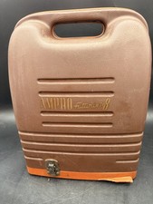 1940 AMPRO Futurist 8mm Film Projector w/Case No power Untested