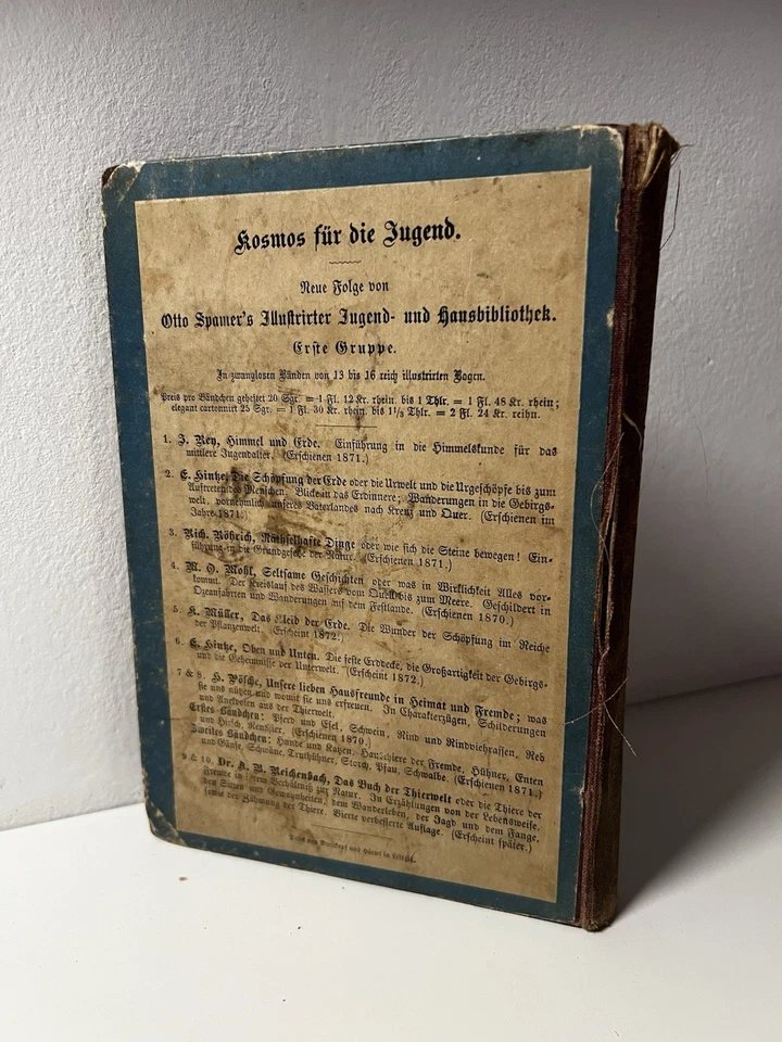 Das Buch der Erfindungen 1872 Otto Spamer Illustrationen Jugendstil selten Rare - Bild 3 von 4