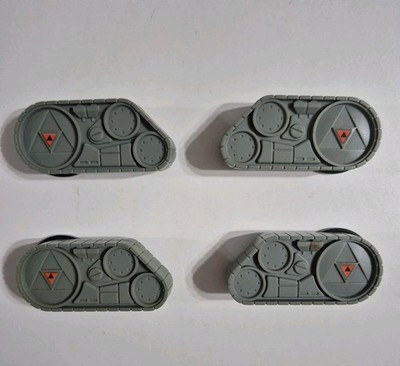 Vtg Starcom Shadow Raider Complete Set 4 Track Parts Accessories Coleco 1986