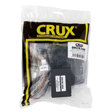 Crux Radio Replacement Interface SWC Double DIN Dash Kit For Chrysler Dodge Jeep