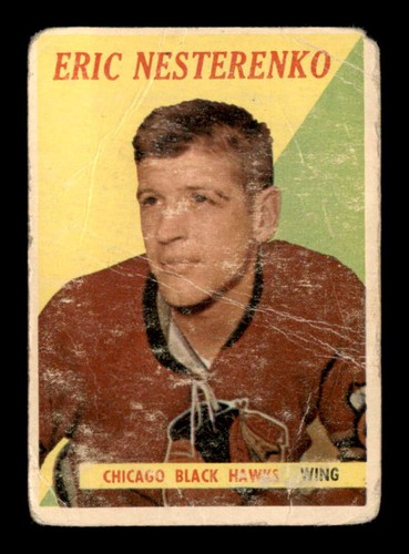 Eric Nesterenko #53 1958 Topps card