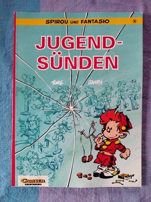 Spirou und Fantasio Nr. 36 Jugendsünden von 1996 aus dem Carlsen Verlag! TOP!