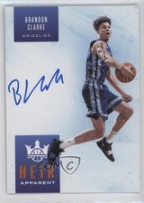 2019-20 Panini Court Kings Heir Apparent Citrine 29/49 Brandon Clarke Auto n0c