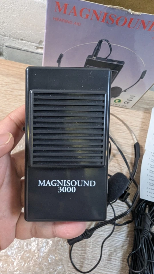 Magnisound 3000 Hearing Aid Amplifier TV Amplifies Everyday Sounds Battery Incl - Image 2 of 4