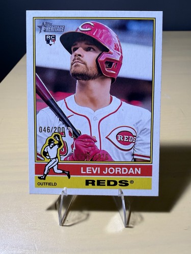 2025 Topps Heritage #88 Levi Jordan | Baseball Card
