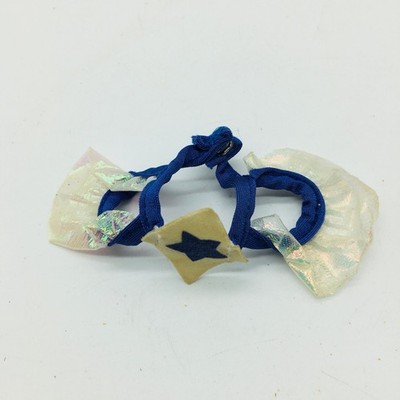 Doll Hair Accessory Blue Star Iridescent Wings Doll Fashion Prop