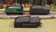 * 1/76 OO * Hornby + * 3 x Steam Locomotive Tenders BR Missouri Pacific Etc Lot
