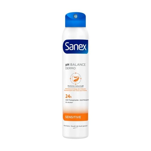 Sanex Deospray Dermo Sensitive Empfindliche Haut 3Er Pack 3 X 200 Ml Pflege-image