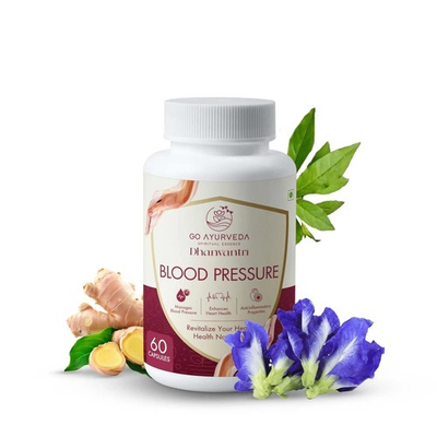 #ad #ad Go Ayurveda Dhanvantri Blood Pressure Capsules 60 Capsules $26.49