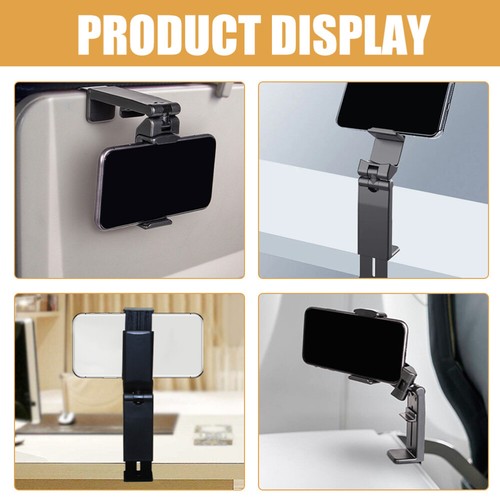 Mobile Phone Holder Tabletop Stand Travel Multi-function Foldable for - Zdjęcie 2 z 12