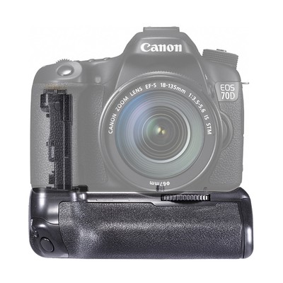 Newmowa BG-E14 Replacement Vertical Battery Grip for Canon EOS 70D EOS 80D Digital SLR Camera