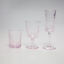 thumbnail 1  - ART DECO PINK VINTAGE CHAMPAGNE AND WINE GLASSES WEDDING TABLE HOME DECOR
