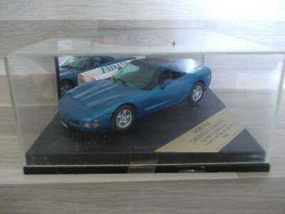 Vitesse 1/43 - Chevrolet Corvette Cabriolet soft top 1998 met blue