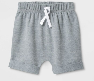 CAT & JACK NEW BORN Shorts de chándal Baby Harem-3PCS