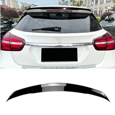 Gloss Black Rear Spoiler Lip For Benz X156 GLA180 GLA200 GLA250 GLA45 AMG 14-19