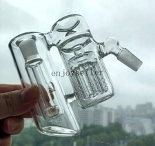 raccogli cenere 14mm rami pneumatici multipli per bong fumo riciclatore rig 45 gradi