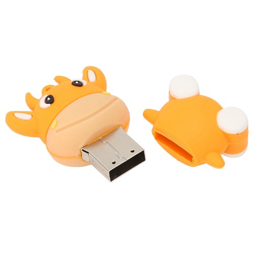 U Disk 3D Cartoon Calf Model Orange USB Storage For 7/8/10/Vista/XP/ TPG - Picture 10 of 34