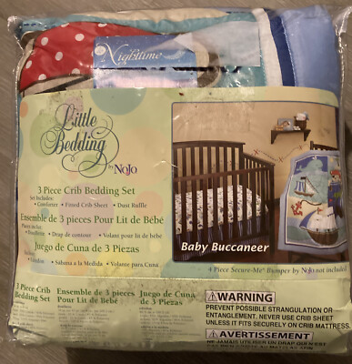Little Bedding Piece Comforter Set, Baby Buccaneer Pirate