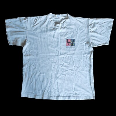 Vintage Hussong's Ensenada, Mexico T-Shirt - Made In USA - Tee Jays - Größe XL