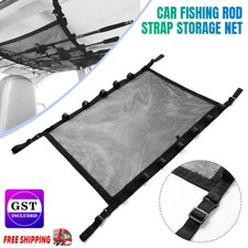 Car Fishing Rod Strap Store and Carry Storage Rack Rod Carrier Holder Car Up Net