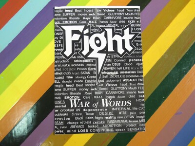 vtg 1980s 1990s Punk Hardcore band music sticker - Scream Resist