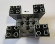 Lego 30373 Star Wars Slope Inverted 65 6x6x2 Quad Dark Bluish Gray 8017 9492 B9