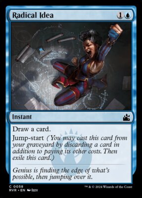 MTG Magic the Gathering Radical Idea (58/573) Ravnica Remastered LP
