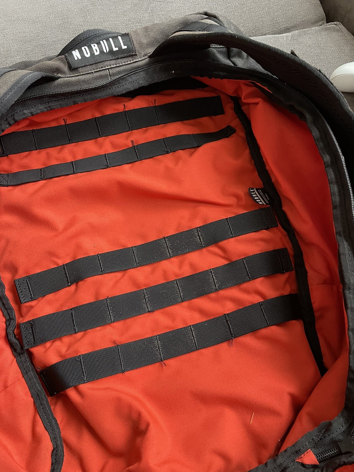 NOBULL Waxed Canvas Duffelback / Backpack/ Black. Training Gym Workout