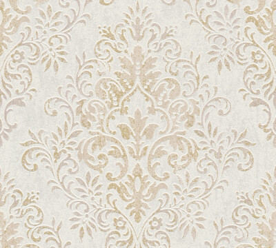 Vliestapete Jette Joop Vintage Barock beigebraun Glanz 33924-4 (2,34 /1qm)
