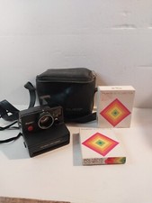 Polaroid Land Camera Pronto Instant SX-70 Vintage W/ Case-3 Packs SX-70 Film