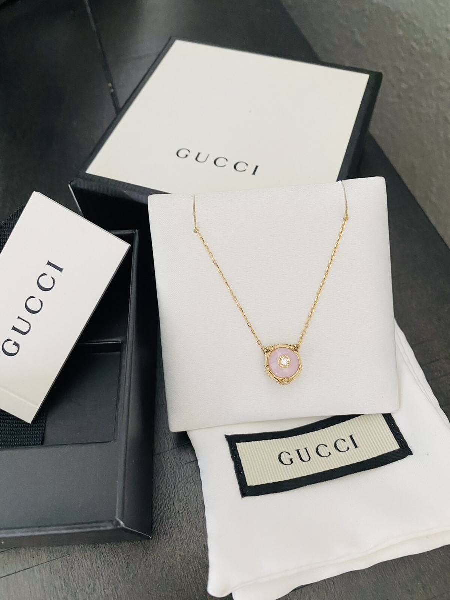 Gucci Diamond Necklace On Now Rhinestone Necklace And Earring Set