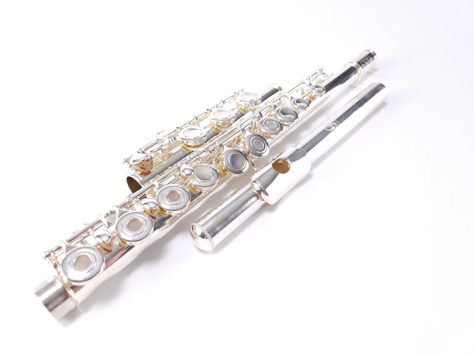 Flauta Pre-Pro Silver Communhardt NxtGen 3OSB Agujero Abierto Pie B Reacondicionada ++ Foto 2 de 4