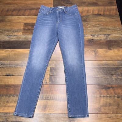 Levis 721 High Rise Skinny Jeans Premium Womens 29 Blue Stretch