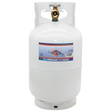 10 LB Pound Steel Propane Tank Refillable Cylinder with OPD Valve