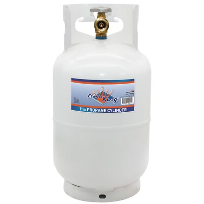 10 LB Pound Steel Propane Tank Refillable Cylinder with OPD Valve