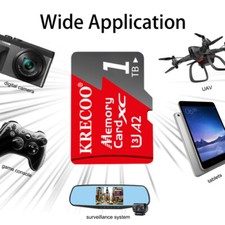 1TB Micro SD Card 64GB 128GB 256GB Extreme Micro SD TF Memory Card Adapter lot