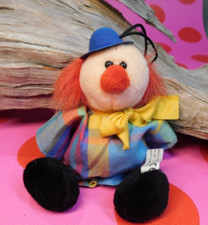 ❤️Steinbeck Clown ca. 18 cm Stoff Figur Nici/Chris Design❤️