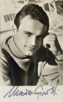 Mario Girotti Terence Hill signiert Original Signatur Unterschrift Autogramm