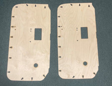 1970 Mg Mgb Wood 7 Piece Interior Panel Set
